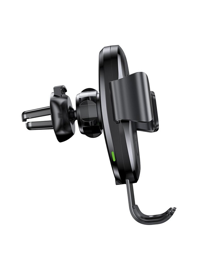 Baseus - Gravity Osculum Wireless Car Mount Black - Image 1
