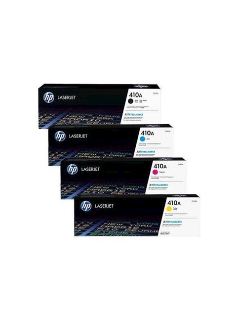 HP CF412A Yellow Original LaserJet Toner Cartridge Yellow/Blue/Pink/Black