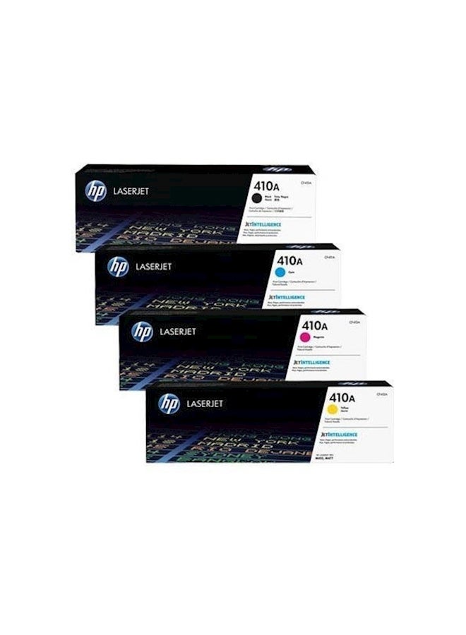HP CF412A Yellow Original LaserJet Toner Cartridge Yellow/Blue/Pink/Black