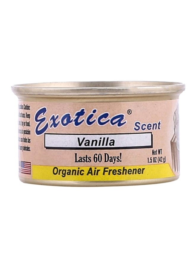 EXOTICA Organic Air Freshener - Vanilla  - Image 1
