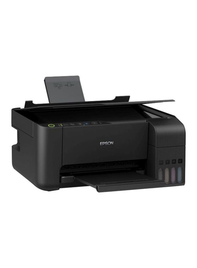 EPSON - Epson EcoTank L3150 Print/Scan/Copy Wi-Fi Tank Printer Black - Image 1