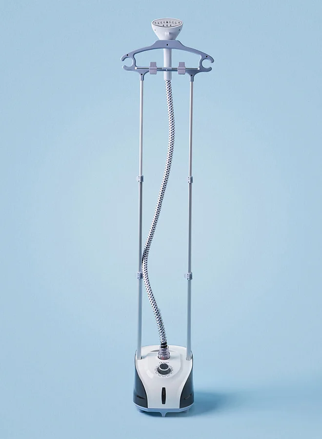 Noon East Freestanding garment_steamer 1.9 L Freestanding Garment Steamer With Quick Steam Fabric Modes And Overheating Protection 1.9 L 1950 W HY - 628 White/Black 1950 W White/Black