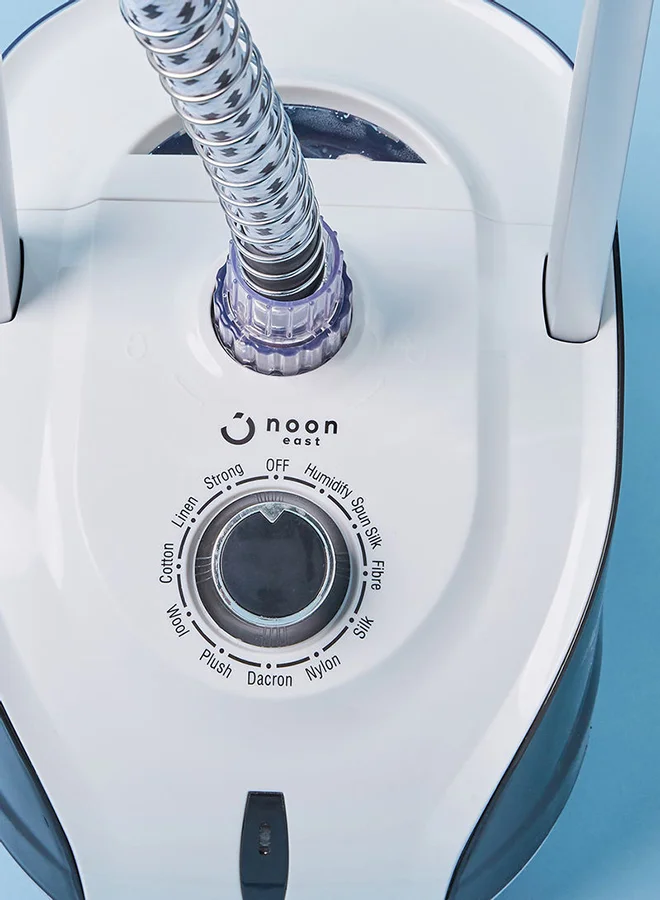 Noon East Freestanding garment_steamer 1.9 L Freestanding Garment Steamer With Quick Steam Fabric Modes And Overheating Protection 1.9 L 1950 W HY - 628 White/Black 1950 W White/Black
