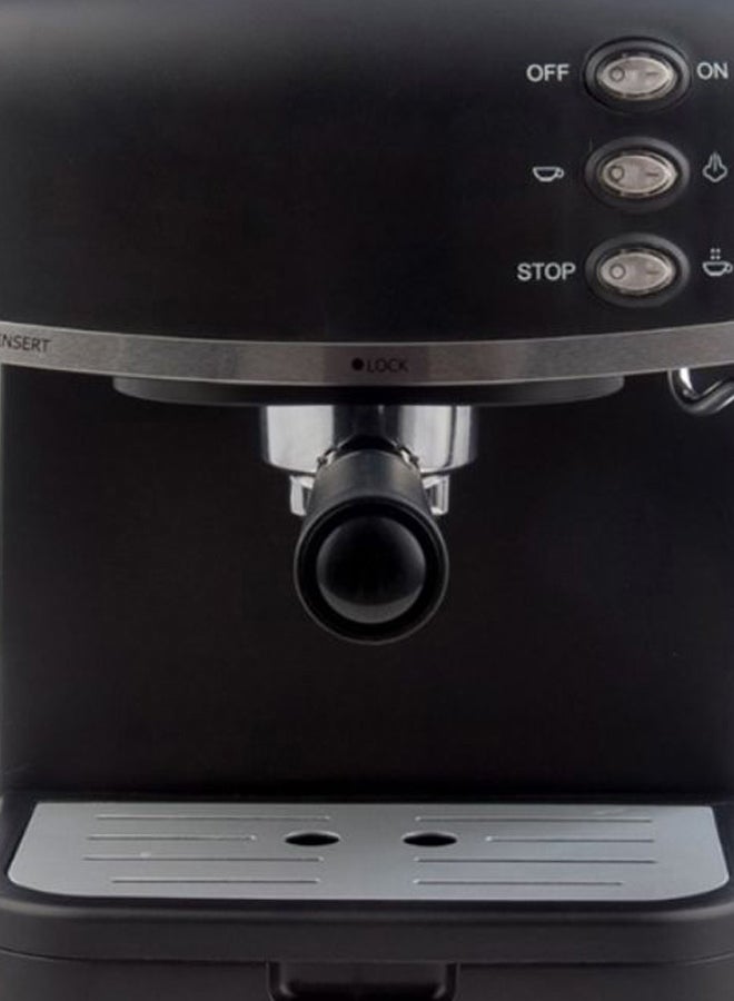 SuperStar - 3-Level Coffee Maker Machine 1.5 L 850 W GSS-CM-4695 Black/Silver - Image 1