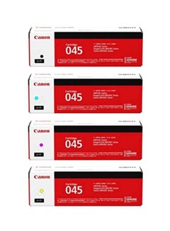 Canon Pack Of 4 045 Toner Cartridge Yellow/Magenta/Cyan/Black  - Image 1