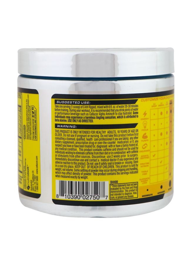 CELLUCOR - C4 Ripped Explosive Pre-Workout - Icy Blue Razz - 30 Servings - Image 1