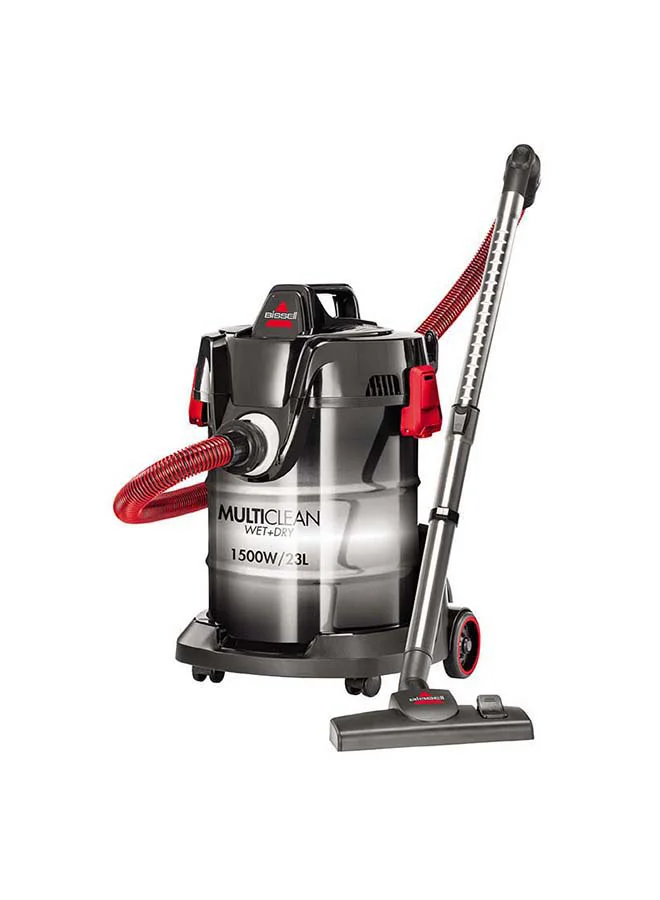 Bissell Drum MultiClean Wet & Dry Vacuum Cleaner: Specialized Tools for Vehicle and Garage Cleaning, Versatile Combination Floor Tool, Powerful 1500W Motor, Convenient Blower Mode, Suitable for Carpets and Hard Floors