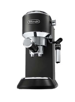 Dedica Pump Espresso Manual Coffee Machine | Cappuccino, Latte Macchiato With Milk Frother | Thermo Block Heating System For Accurate Temperature | Easy To Clean | 1.1 L 1350 W EC685.BK Black/Silver - v1634462069/N36746397A_2