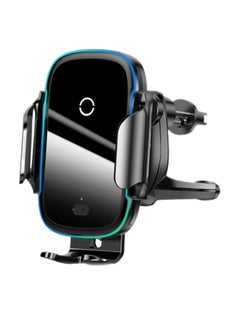 Baseus Light Electric Holder Wireless Charger Black  - Image 1