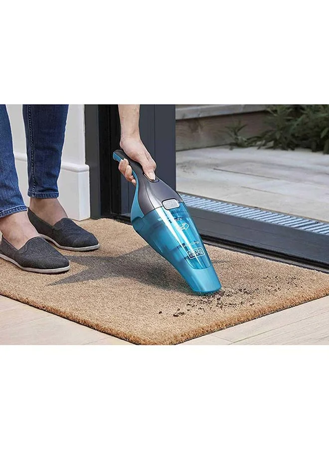 BLACK+DECKER Cordless Dustbuster Handheld Vacuum Cleaner, Wet & Dry, 7.2V 1.5Ah Li-Ion Battery, 385ml Capacity, Includes Charger Base, 385 ml 10.8 W WDC215WA-B5 Blue/Grey