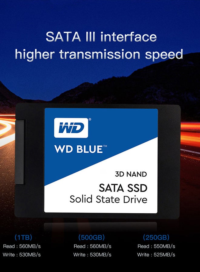 WD - 3D NAND SATA SSD - 2.5" SATA SSD, Up to 560MB/s Read And 530MB/s Write 1 TB - Image 1