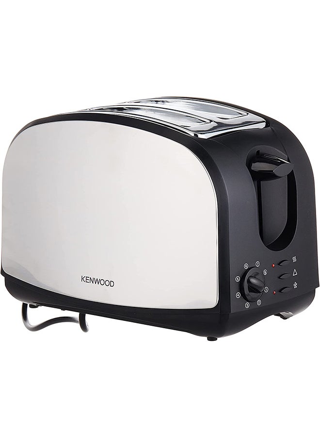KENWOOD - Bundle Breakfast Set With 1.7L Electric Kettle And 2 Slice Bread Toaster MPM02.000BK 1.7 L 2200 W Tcm01.aobk - Zjp01.aobk Silver/Black - Image 1