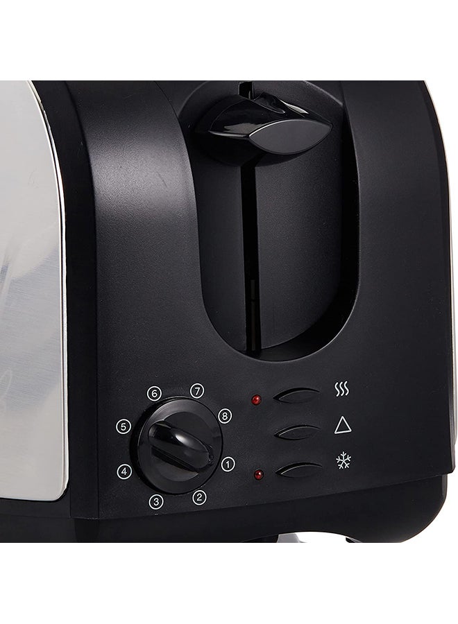 KENWOOD - Bundle Breakfast Set With 1.7L Electric Kettle And 2 Slice Bread Toaster MPM02.000BK 1.7 L 2200 W Tcm01.aobk - Zjp01.aobk Silver/Black - Image 1