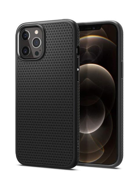 Liquid Air designed for iPhone 12 case and iPhone 12 PRO case/cover Matte Black