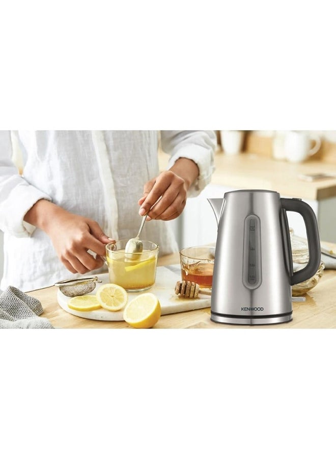 KENWOOD - Stainless Steel Cordless Kettle With Auto Shut-Off & Removable Mesh Filter 1.7 L 3000 W ZJM11.000SS Metalic - Image 1