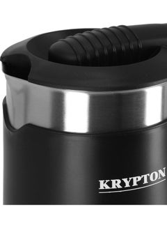 كريبتون غلاية كهربائية من الستانلس ستيل 500 ml 1100 W KNK6152 أسود/ فضي  - Image 5