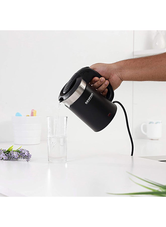KRYPTON - Stainless Steel Electric Kettle 500 ml 1100 W KNK6152 Black/Silver - Image 1