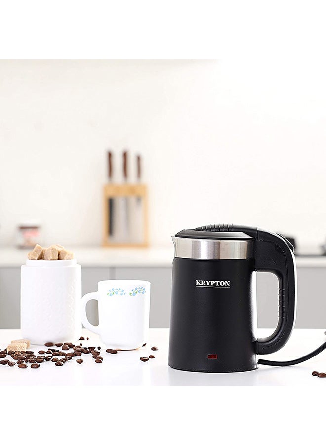 KRYPTON - Stainless Steel Electric Kettle 500 ml 1100 W KNK6152 Black/Silver - Image 1