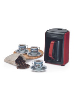 KENWOOD Turkish Coffee Maker Up To 5 Cups Turkish Coffee Machine For Slowly Brewed Delicious Turkish Coffee 500 ml 535 W CTP10.000BR Black/Red/Grey  - Image 3