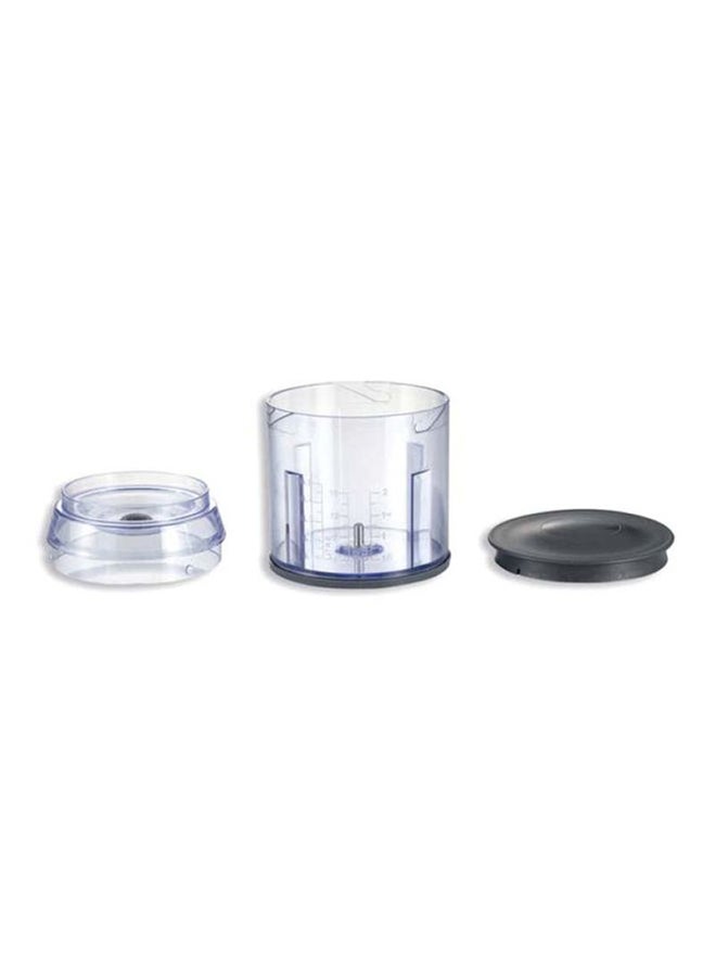 KENWOOD Electric Food Chopper With 500Ml Bowl, Dual Speed, Stainless Steel Quad Blade, Rubber Lid, Ice Crush Function 0.8 L 400 W CHP40.000BK Black  - Image 3