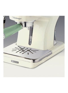 Ariete Vintage Pump Espresso Machine 0.9 L 850 W ART1389A-GR Green/Cream  - Image 3