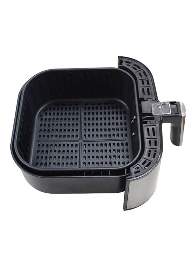 nutricook Air Fryer 2 Led One Touch Screen With 10 Presets Preheat Celsius To Fahrenheit Conversion Auto Shut Off And Shake Reminder 5.5 L 1700 W AF205 Stainless Steel  - Image 3