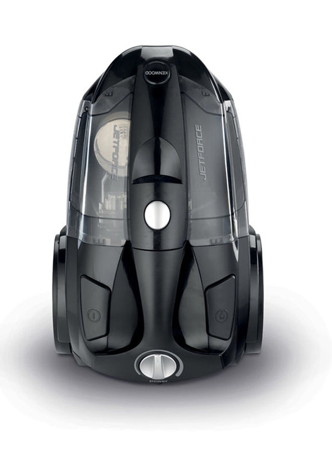 KENWOOD Multi Cyclonic Bagless Canister Vacuum Cleaner With 5m Cable, Surface, Speed Control, Hepa Filter, Anti Bacteria, Pet Care For Home & Office 2200 W VBP60.000.BK black - Image 2
