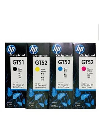 GT53XL (أسود) + GT52 (سماوي، أصفر، أرجواني) حزمة من 4 حزم متعددة الألوان متعدد الألوان - view 5