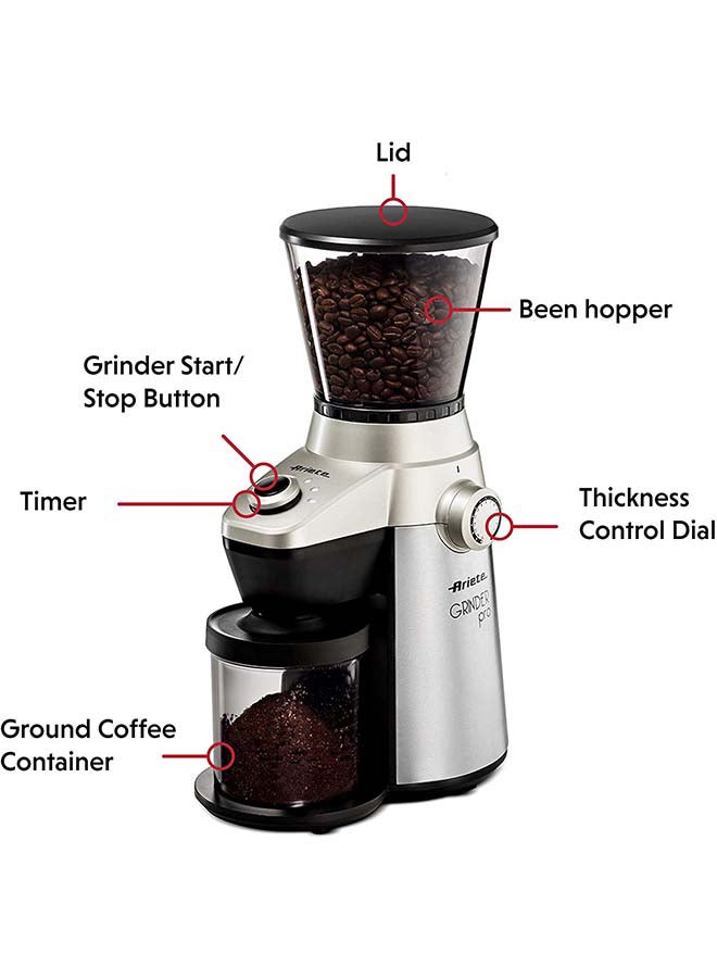 Coffee Grinder Pro 150 W ART3017 Black/Silver - v1634462327/N48603062A_6