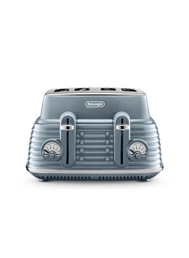 ديلونجي محمصة خبز سكولبيتو سعة 4 شرائح 1800 W CTZS4003.AZ أزوري - Image 1