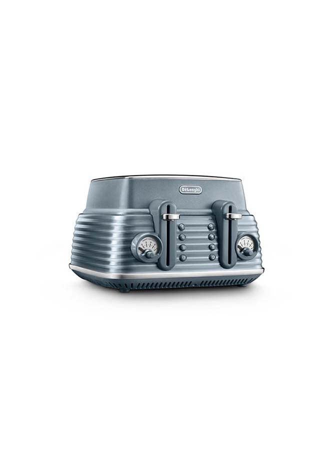 ديلونجي محمصة خبز سكولبيتو سعة 4 شرائح 1800 W CTZS4003.AZ أزوري - Image 2
