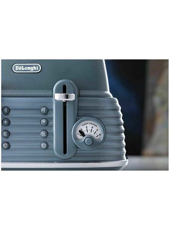 ديلونجي محمصة خبز سكولبيتو سعة 4 شرائح 1800 W CTZS4003.AZ أزوري - Image 5