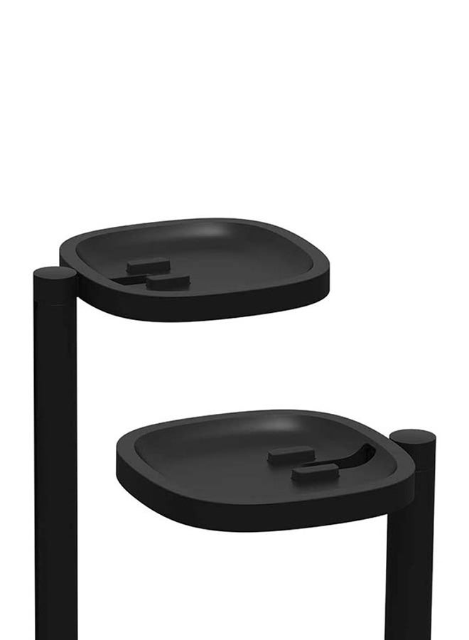 Sonos - Pair - Stands For One And Play:1 SS1FSWW1BLK Black - Image 1