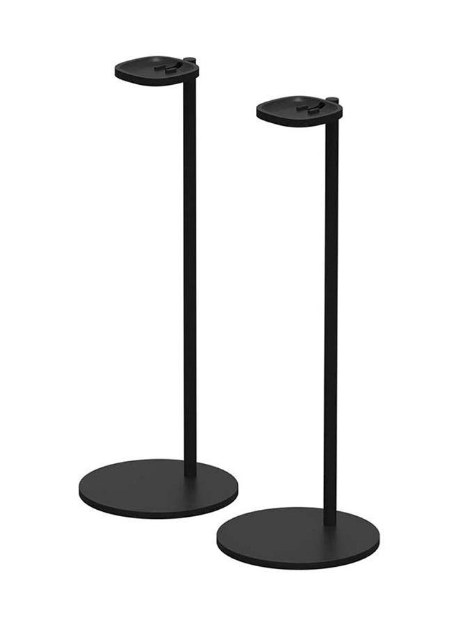 Sonos - Pair - Stands For One And Play:1 SS1FSWW1BLK Black - Image 1