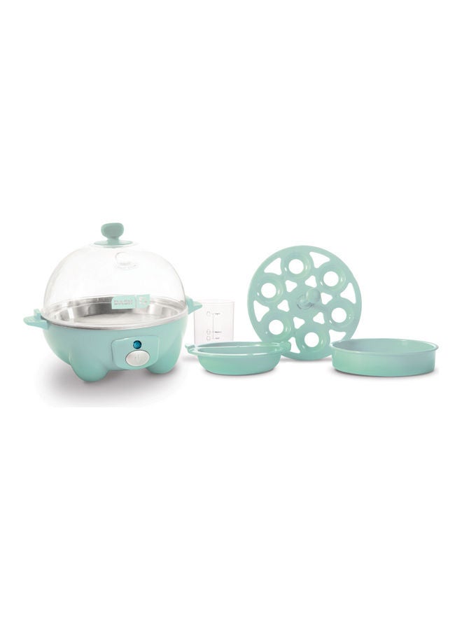 Dash - Rapid Egg Cooker: 6 Egg Capacity Electric Egg Cooker For Hard Boiled Eggs, Poached Eggs, Scrambled Eggs, Or Omelets With Auto Shut Off Feature 360 W DEC005AQ Green/Clear - Image 1