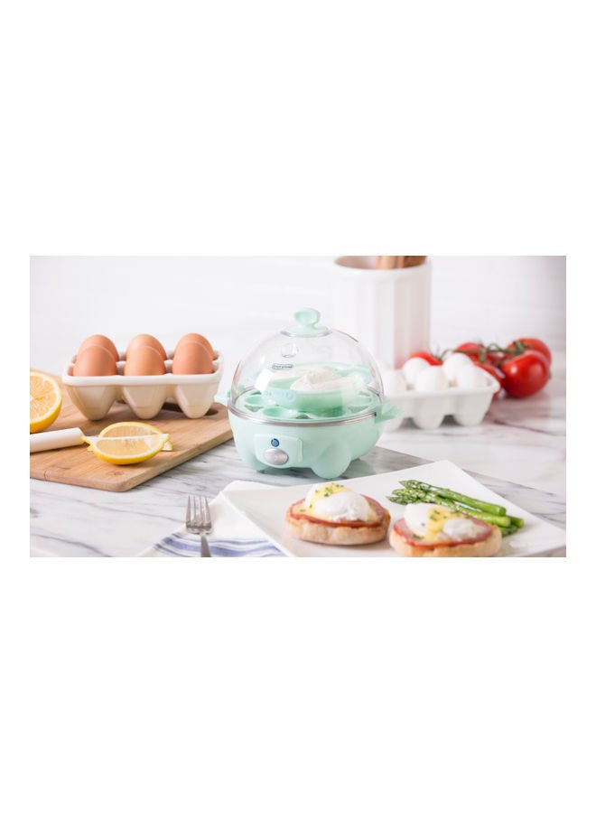 Dash - Rapid Egg Cooker: 6 Egg Capacity Electric Egg Cooker For Hard Boiled Eggs, Poached Eggs, Scrambled Eggs, Or Omelets With Auto Shut Off Feature 360 W DEC005AQ Green/Clear - Image 1