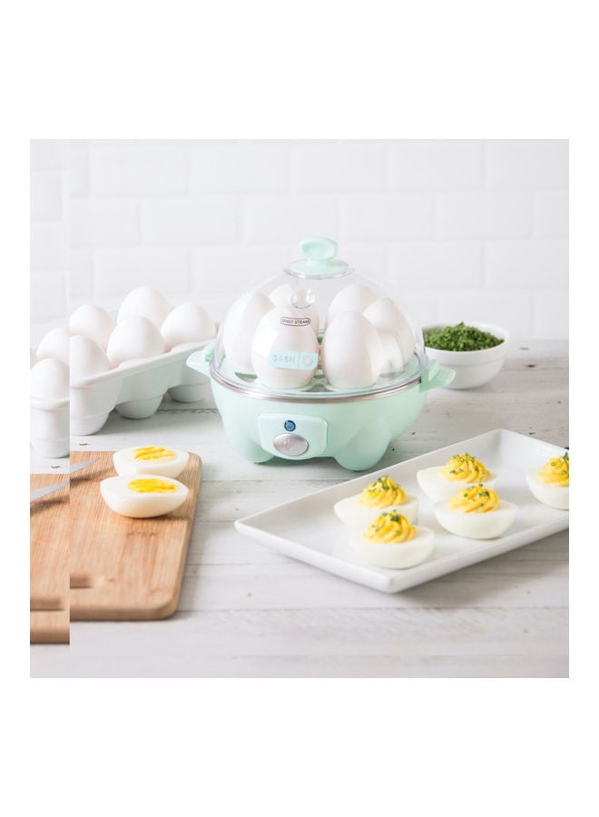 Dash - Rapid Egg Cooker: 6 Egg Capacity Electric Egg Cooker For Hard Boiled Eggs, Poached Eggs, Scrambled Eggs, Or Omelets With Auto Shut Off Feature 360 W DEC005AQ Green/Clear - Image 1
