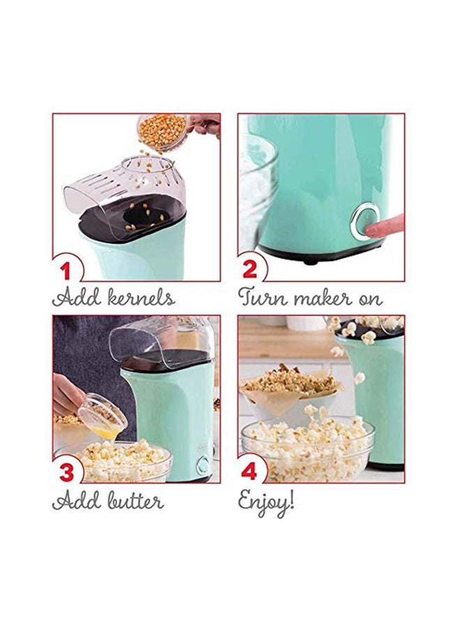 Dash Popcorn Popper Maker 8.0 oz 1400.0 W DAPP150V2AQ04 Green  - Image 3