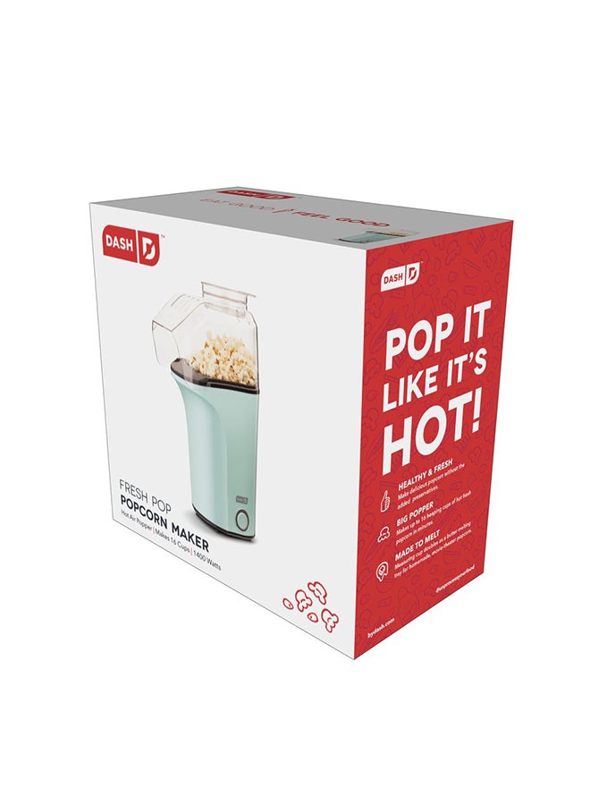 Dash Popcorn Popper Maker 8.0 oz 1400.0 W DAPP150V2AQ04 Green  - Image 4