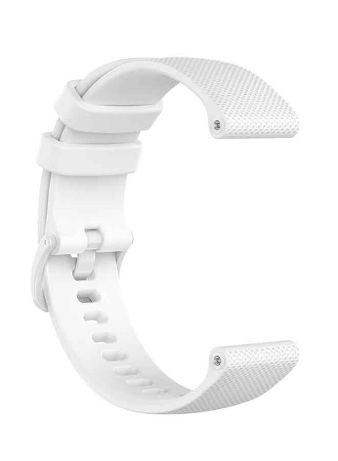FITME Classic Silicone Band For 20mm Watches White - Image 2