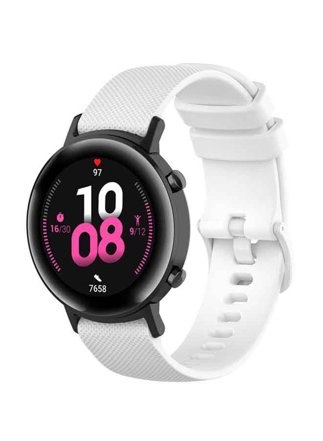 FITME Classic Silicone Band For 20mm Watches White - Image 4