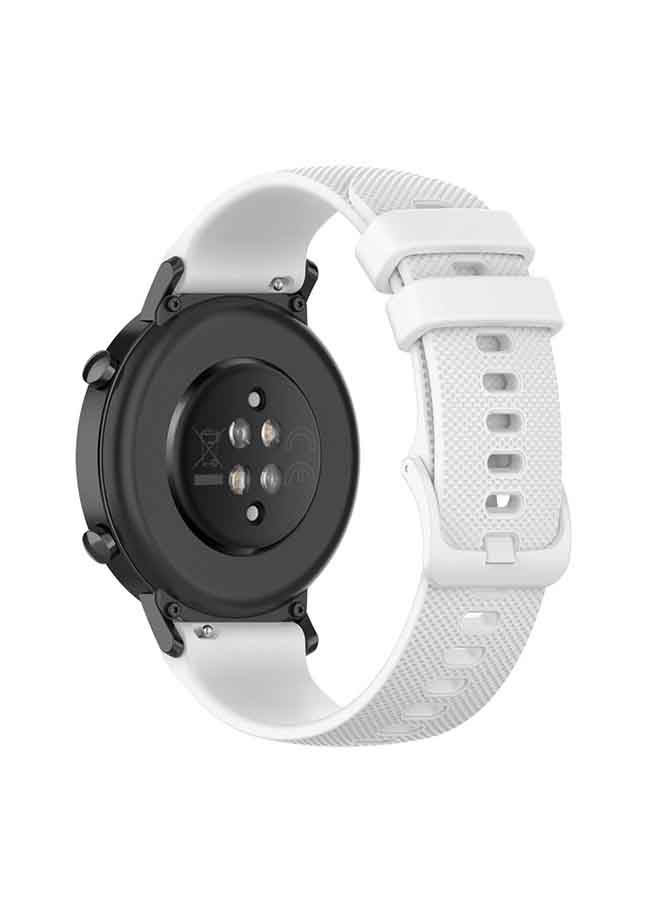 FITME Classic Silicone Band For 20mm Watches White - Image 5