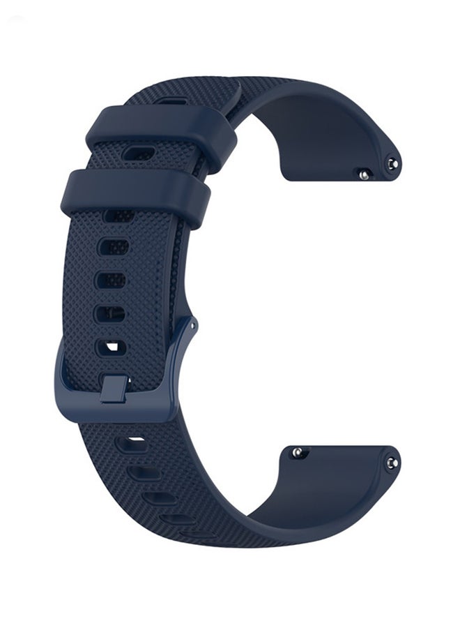 FITME Classic Silicone Band For 20mm Watches Navy - Image 1