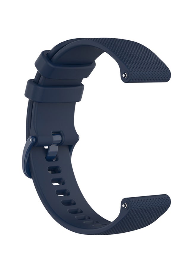 FITME Classic Silicone Band For 20mm Watches Navy - Image 2