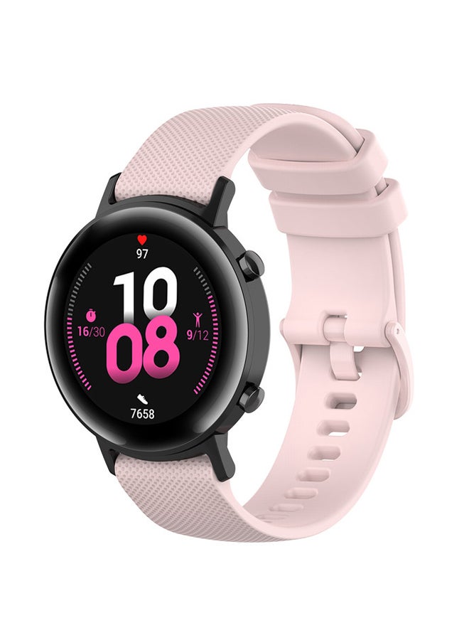FITME Classic Silicone Band For 20mm Watches Pink - Image 4