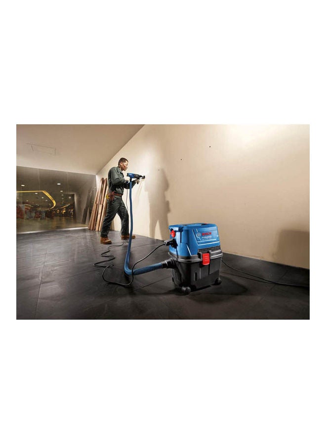 Gas 15 Ps Professional Wet And Dry Extractor Blue