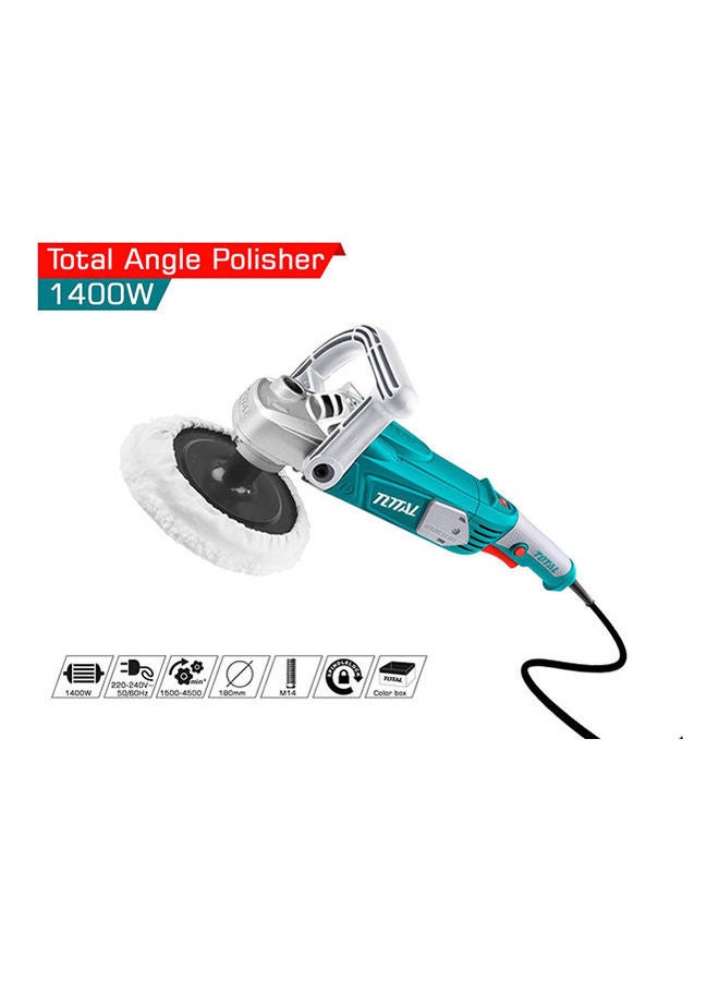 Total Tools - Total Angle Polisher Multicolour 19.99 x 19.99 x 10.01cm - Image 1