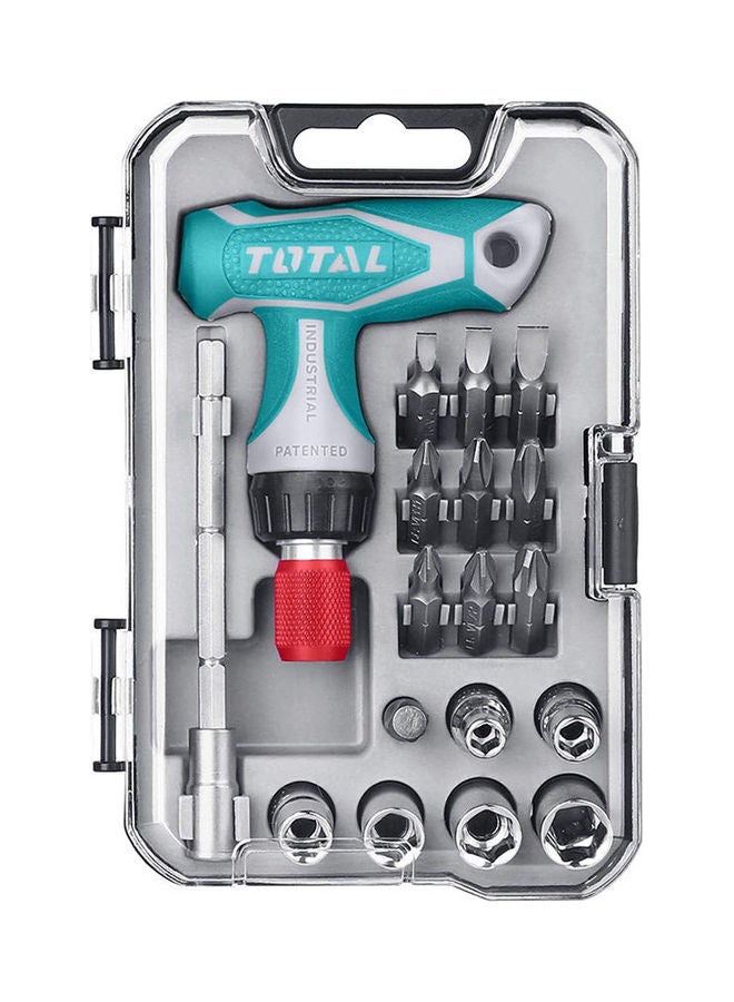 TOTAL - Screwdriver Multicolour 14.2 x 10.2 x 3.2cm - Image 1