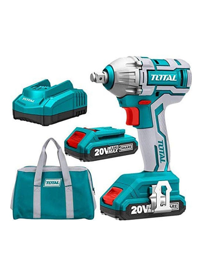 Total Tools - Tools Battery Impact Wrenches Multicolour 22.1 x 20.3 x 10.5cm - Image 1