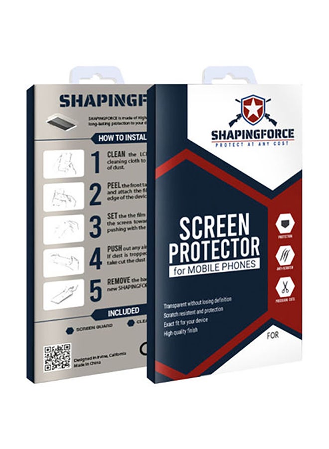 SHAPINGFORCE Screen Protector For Samsung A03s Clear/Black - Image 3